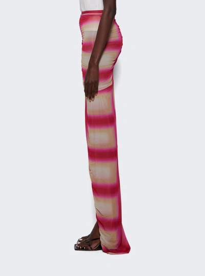 Shop Rick Owens Edfu Skirt In Pink