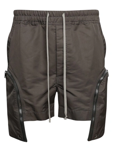 Shop Rick Owens Bauhaus Boxer Shorts In Grey