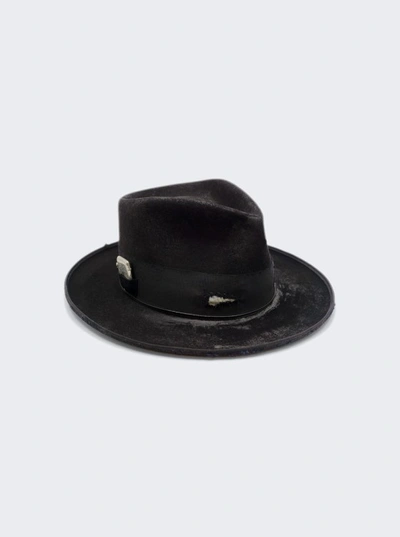 Shop Nick Fouquet Ash Tray Felt Hat In Black