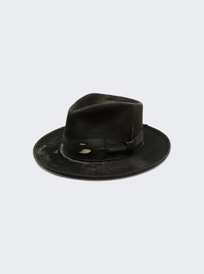 Shop Nick Fouquet Ash Tray Felt Hat In Black