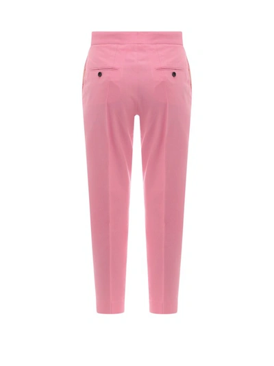 Shop Isabel Marant Viscose And Cotton Trouser In Pink