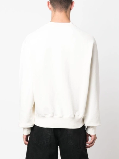 Shop Heron Preston White Cotton Sweatshirt