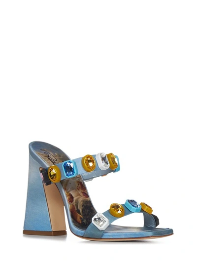 Shop Roberto Cavalli Multicolour Sandals In Multicolor