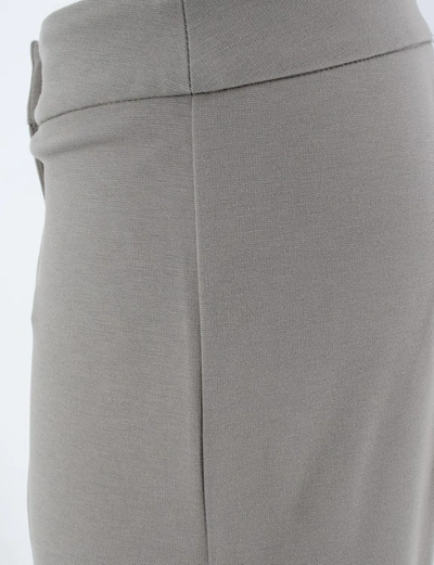 Shop Le Tricot Perugia Middle Grey Wide Leg Trouser