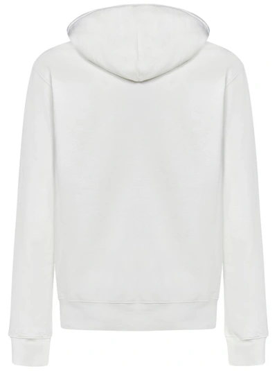 Shop Vilebrequin White Cotton Hooded Sweatshirt