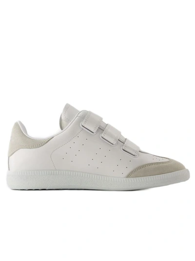 Shop Isabel Marant Beth-gz Sneakers - Leather - White