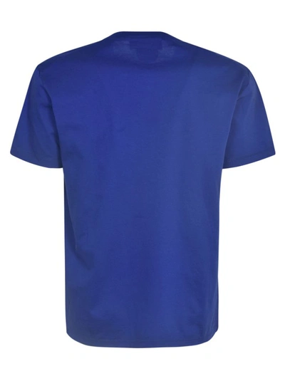 Shop Dsquared2 Logo-print Short-sleeve T-shirt In Blue