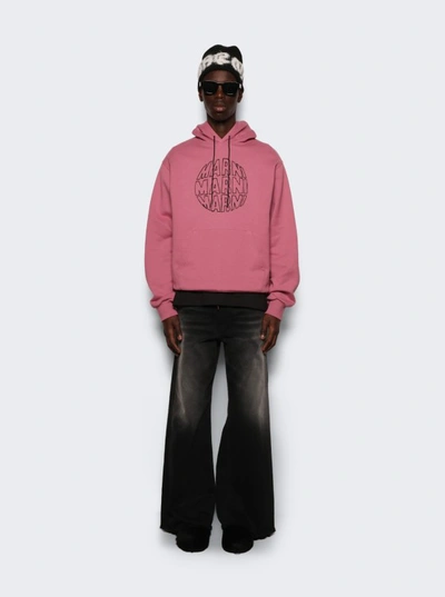 Shop Marni Pink Hooded Sweatshirt