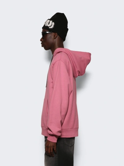 Shop Marni Pink Hooded Sweatshirt