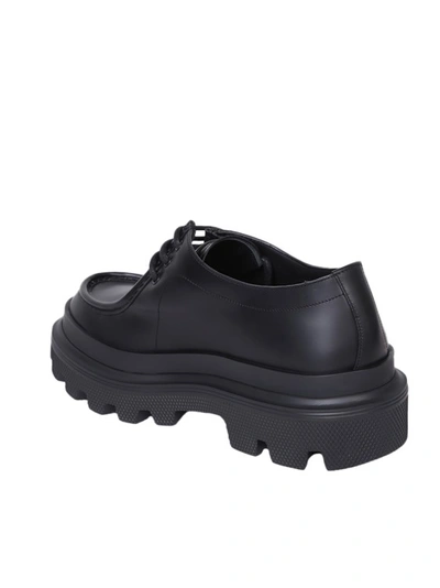 Shop Dolce & Gabbana The New Derby Shoes In Black