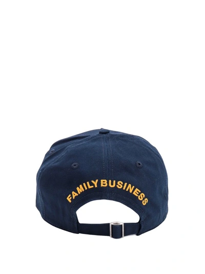 Shop Dsquared2 Blue Cotton Hat