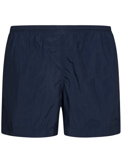 Shop Malo Blue Swim Shorts