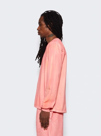 Shop Notsonormal Dads Long Sleeve Tee In Pink