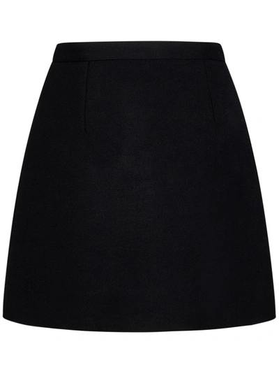 Shop Etro Black Short Skirt