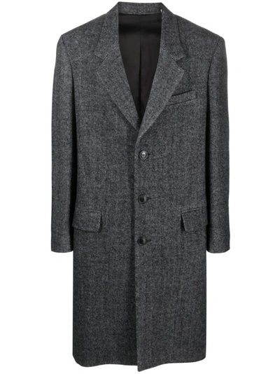 Shop Isabel Marant Grey Wool Blend Knee-length Coat