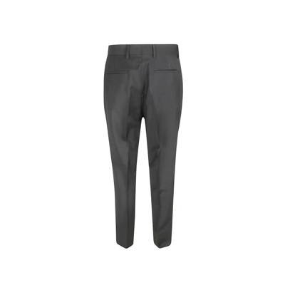 Shop Prada Classic Wool Trousers In Grey