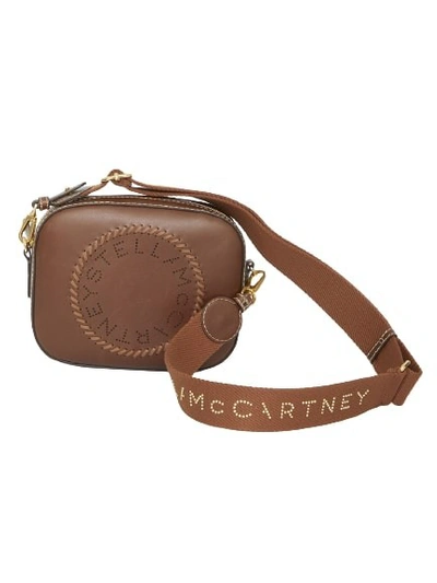 Shop Stella Mccartney Brown Small Camera Bag
