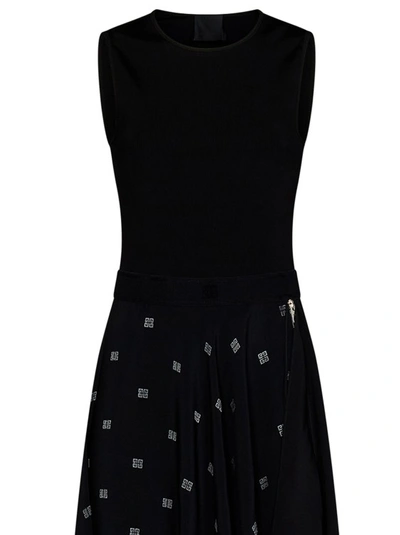 Shop Givenchy Black Sleeveless Dress