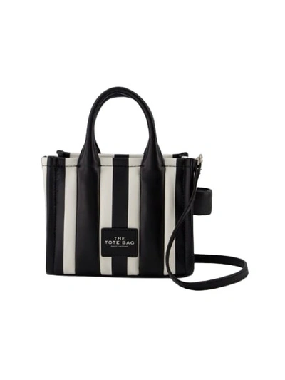 Shop Marc Jacobs The Micro Tote - Leather - Black