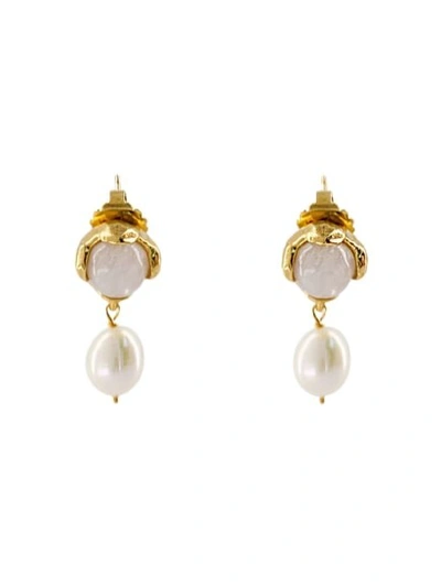 Shop Alighieri Moonlight Capture Earrings - Gold-plated - Gold