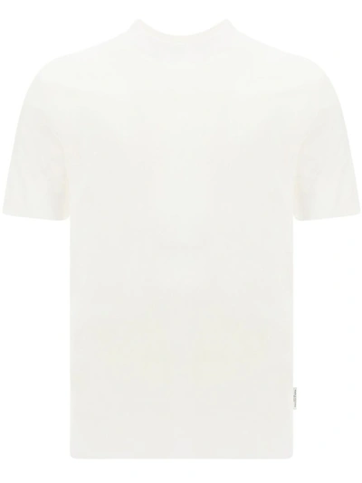 Shop Paolo Pecora White Cotton T-shirt