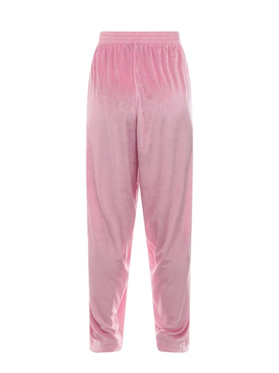 Shop Balenciaga Unisex Chenille Trouser In Pink