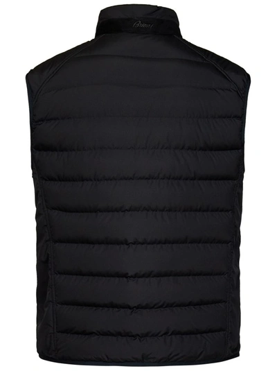 Shop Brioni Black Padded Vest