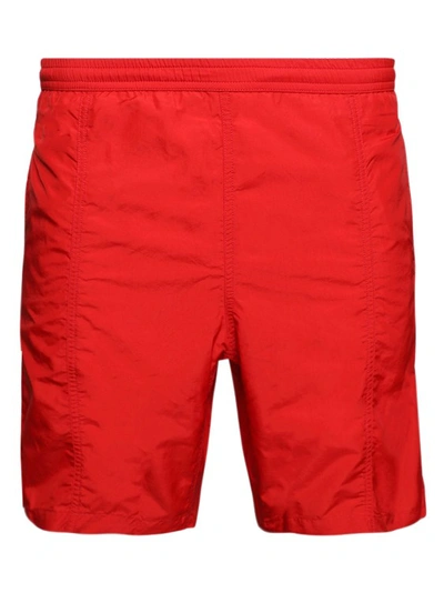 Shop Ami Alexandre Mattiussi Red Swim Shorts