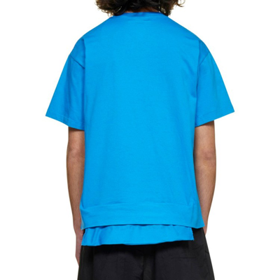 Shop Ambush Cotton Logo T-shirt In Blue
