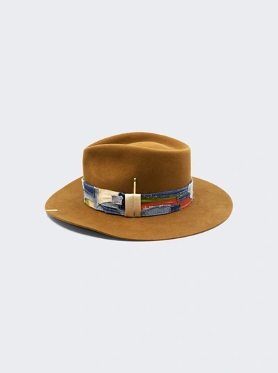 Shop Nick Fouquet Brown Agi Felt Hat