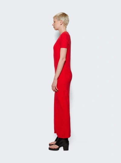 Shop Alexandra Golovanoff Red Midi Dress
