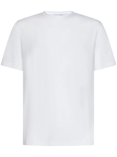 Shop Lardini White Roundneck T-shirt