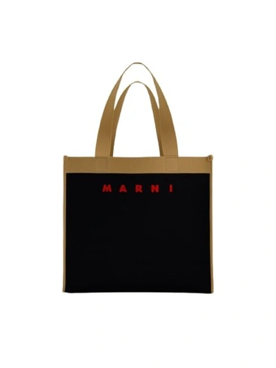 Shop Marni Medium Tote - Black