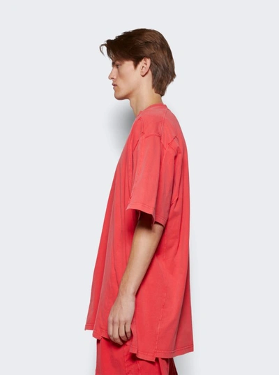 Shop Vetements Online Cut-up T-shirt In Red