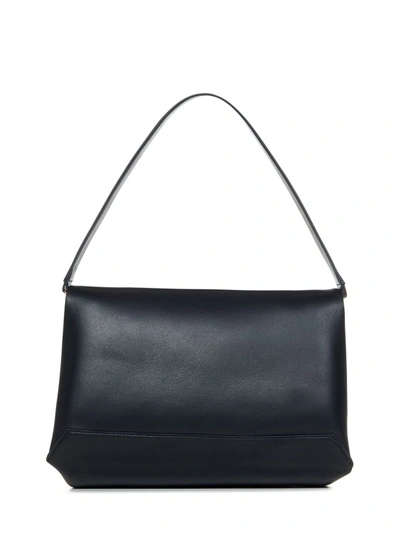 Shop Victoria Beckham Black Leather Clutch Bag
