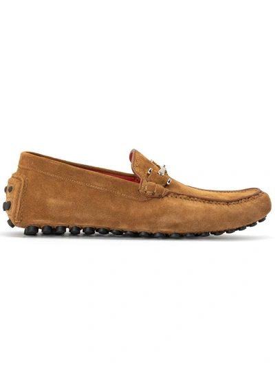 Shop Alexander 1910 Driver Estoril - Cognac Mocassins In Brown