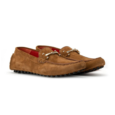 Shop Alexander 1910 Driver Estoril - Cognac Mocassins In Brown