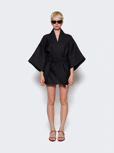 Shop Wardrobe.nyc Kimono Jacket In Black