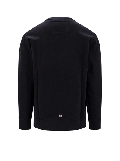 Shop Givenchy Cotton Sweatshirt With Print In Black
