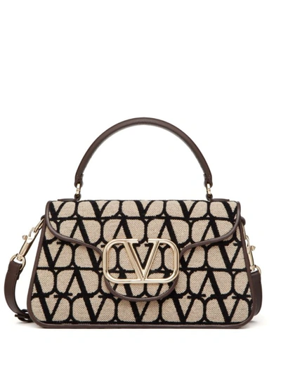 Valentino Garavani VLOGO - Handbag for Woman - Beige - 3W2B0M25JSQ-6ZN