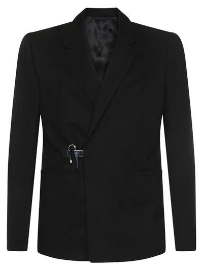 Shop Givenchy Black Cotton Jacket