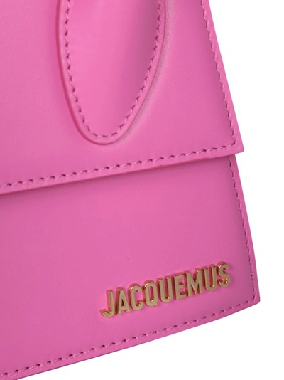 Shop Jacquemus Le Chiquito Moyen Bag In Pink