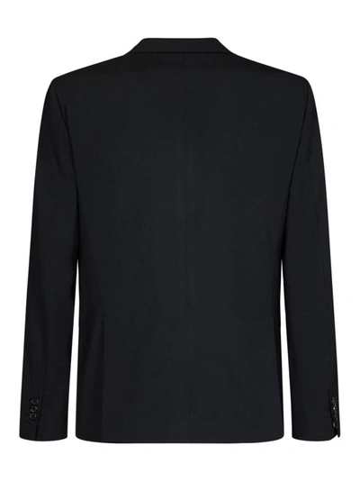Shop Dsquared2 Black Stretch Virgin Wool Tailored Suit