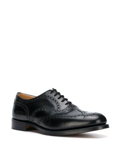 Shop Church's Black Leather Lace Up