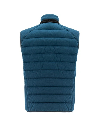 Shop Brioni Ultralight Down Jacket In Blue