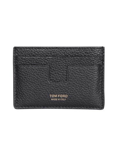 Shop Tom Ford Black T Line Cardholder