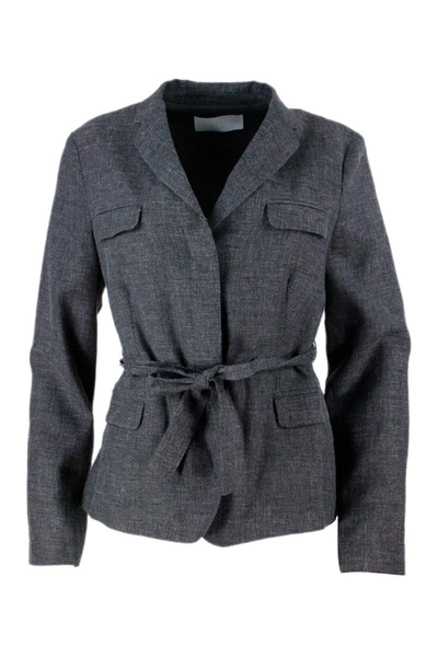 Shop Fabiana Filippi Jackets In Grey