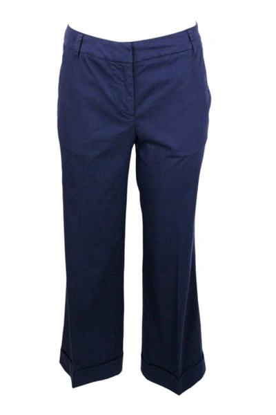 Shop Jacob Cohen Trousers In Blue