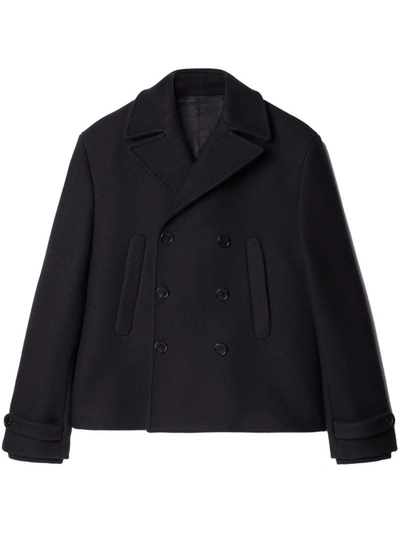 Shop Off-white Double-breasted Peacoat