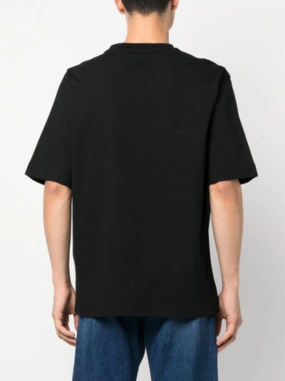 Shop Off-white Crew-neck Black T-shirt